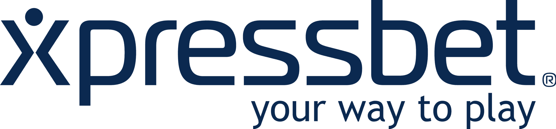 premium betting platform logo blue and gold